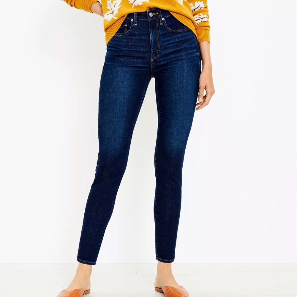 Loft Curvy Skinny Jean Size 10